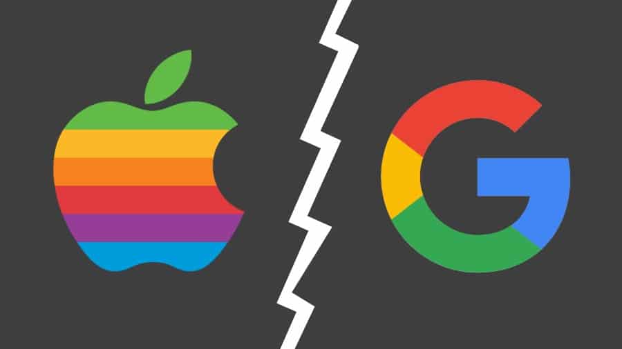 google vs iphone company