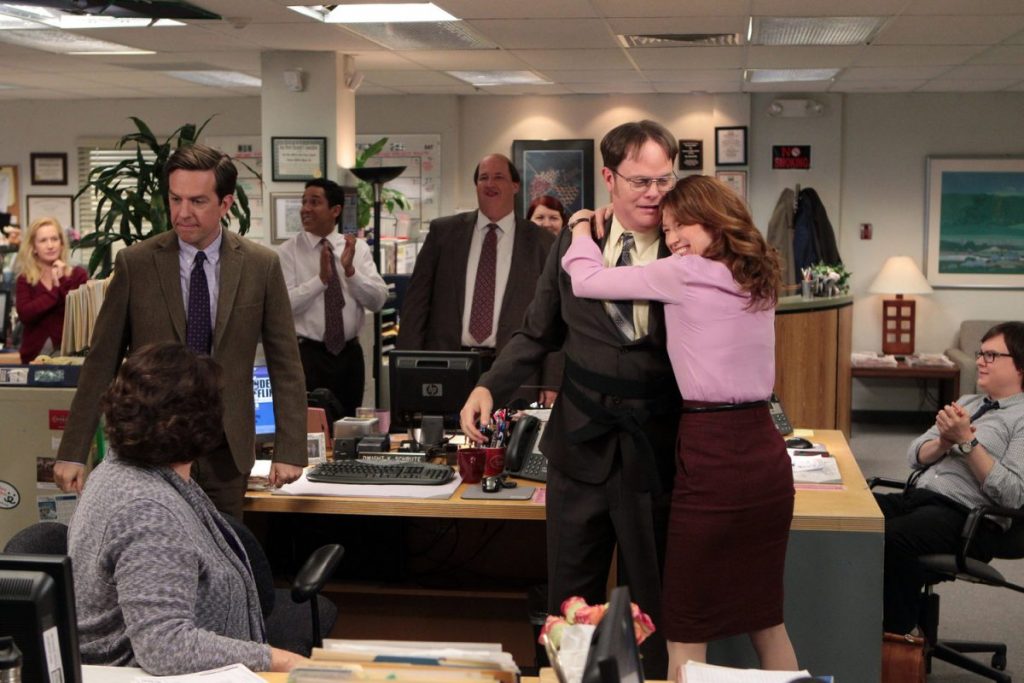 The Office final scene